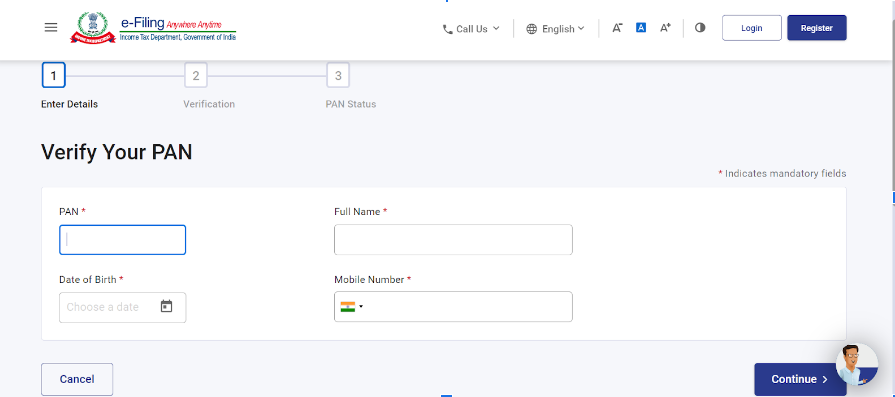 Online Pan Verification Verify Pan By Name Aadhar Number Uti And Nsdl 1986